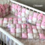 Бортики бомбон "Дамаск на розовом" фото